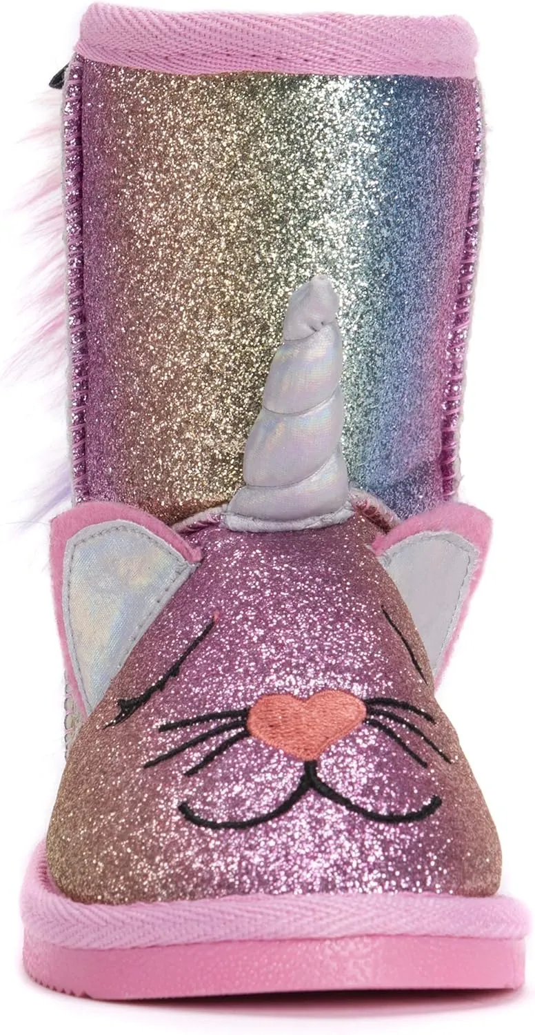 MUK LUKS Girl's Kid's Averly Unikitten Boots Fashion