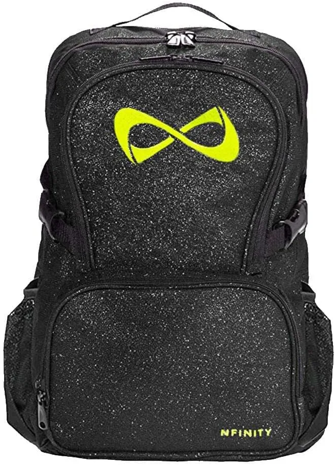Nfinity Sparkle Backpack for Cheerleaders – Extra Durable, Ideal for Travel, Outings & Adventures - Adjustable Comfort Straps