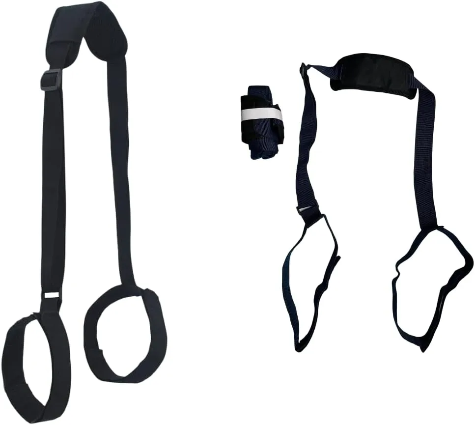 NGIL 2 Pack Adjustable Beach Chair Carry Straps Universal Folding Chair Carry Straps for Camping,Picnic and Outdoor