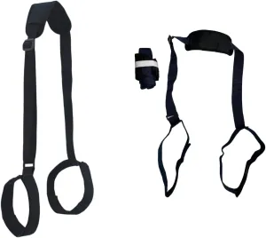 NGIL 2 Pack Adjustable Beach Chair Carry Straps Universal Folding Chair Carry Straps for Camping,Picnic and Outdoor