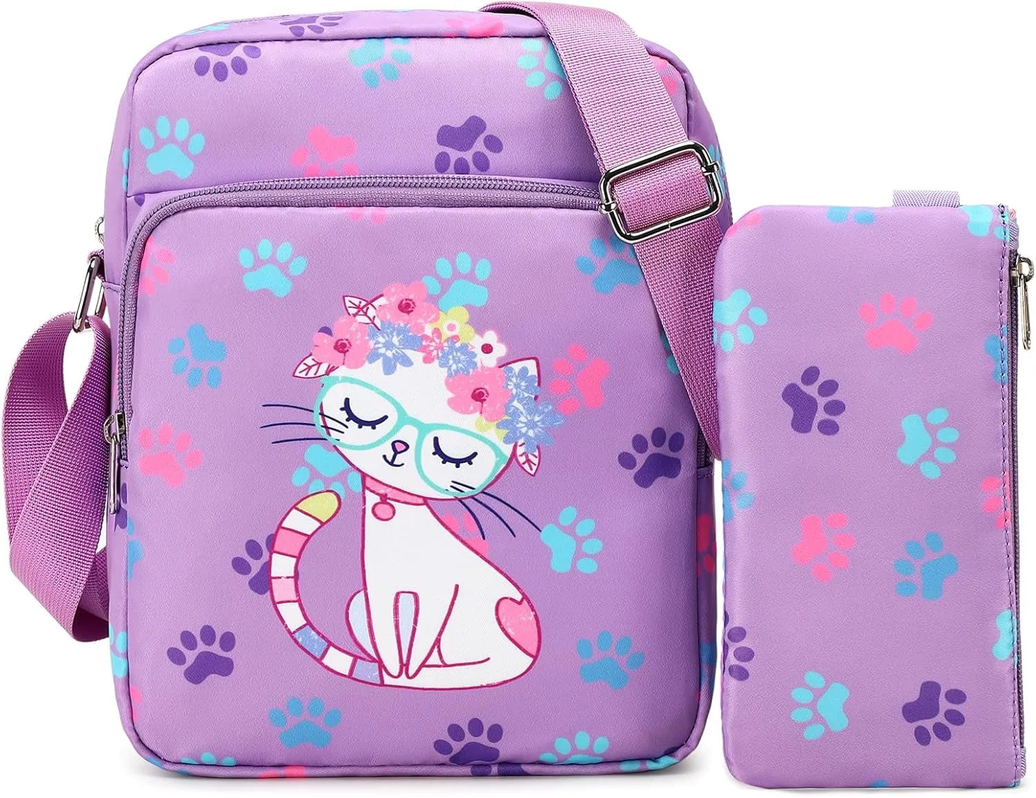 Octsky Crossbody Purses 2 PCS Cross Body Bag Messenger Bag Shoulder Bag