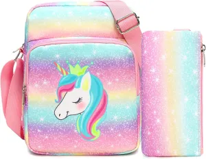 Octsky Crossbody Purses 2 PCS Cross Body Bag Messenger Bag Shoulder Bag