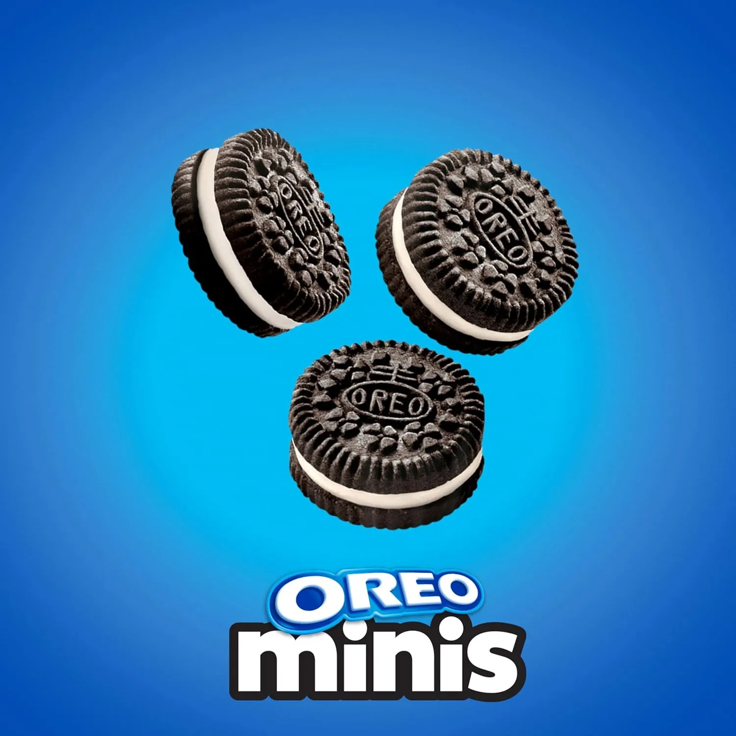 OREO Minis Chocolate Sandwich Cookies, 12 - 3 oz Bags