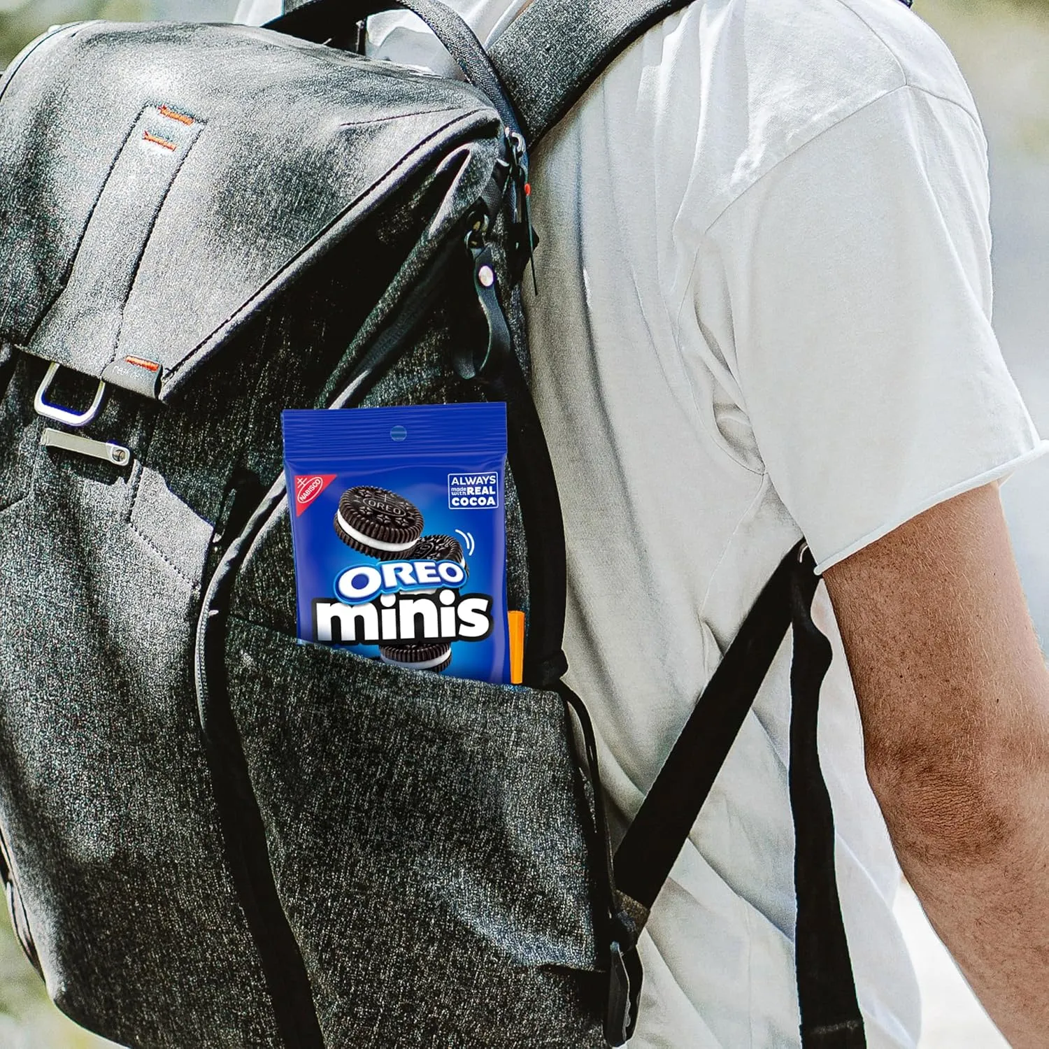 OREO Minis Chocolate Sandwich Cookies, 12 - 3 oz Bags