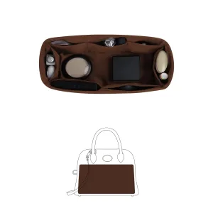 Organizer Insert for Hermes Bolide 1923 mini Bag, KINGS IN BAG Handmade Bag-in-bag Fits Bolide mini Bag, Lightweight Handbag Insert with Practical Pockets(Gold, Bolide 1923-mini)