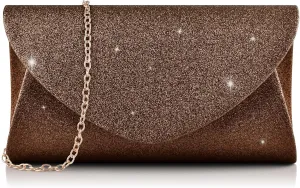PACETAP Clutch Purses for Women, Handbags with Chain for Women Formal, Evening Bag for Wedding Party Cocktail Prom Dinner