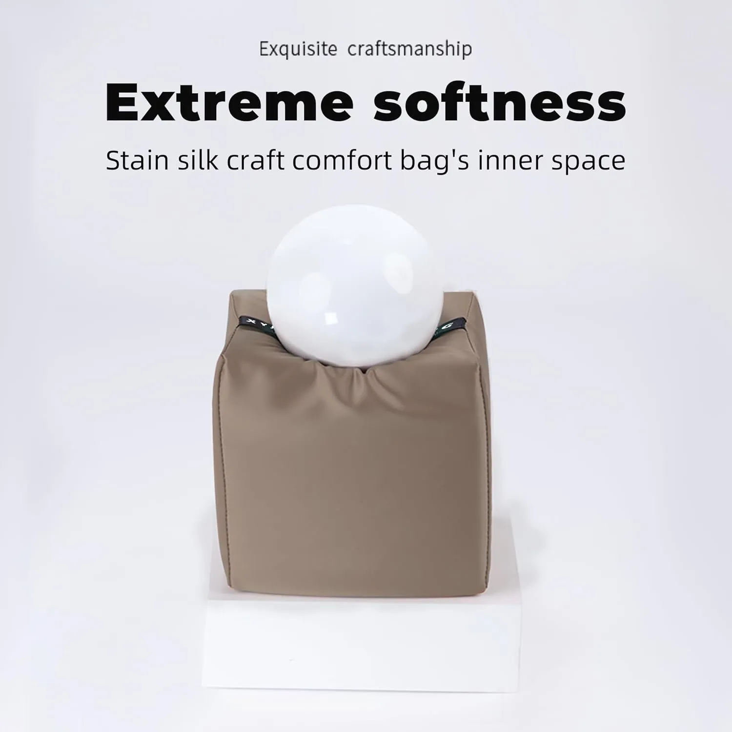 Pillow Luxury Bag Shaper Silky Smooth Insert for Handbagsfit Picotin 14/18/22/26 Bags, Keep Bag Shape(PC 18,Pink)