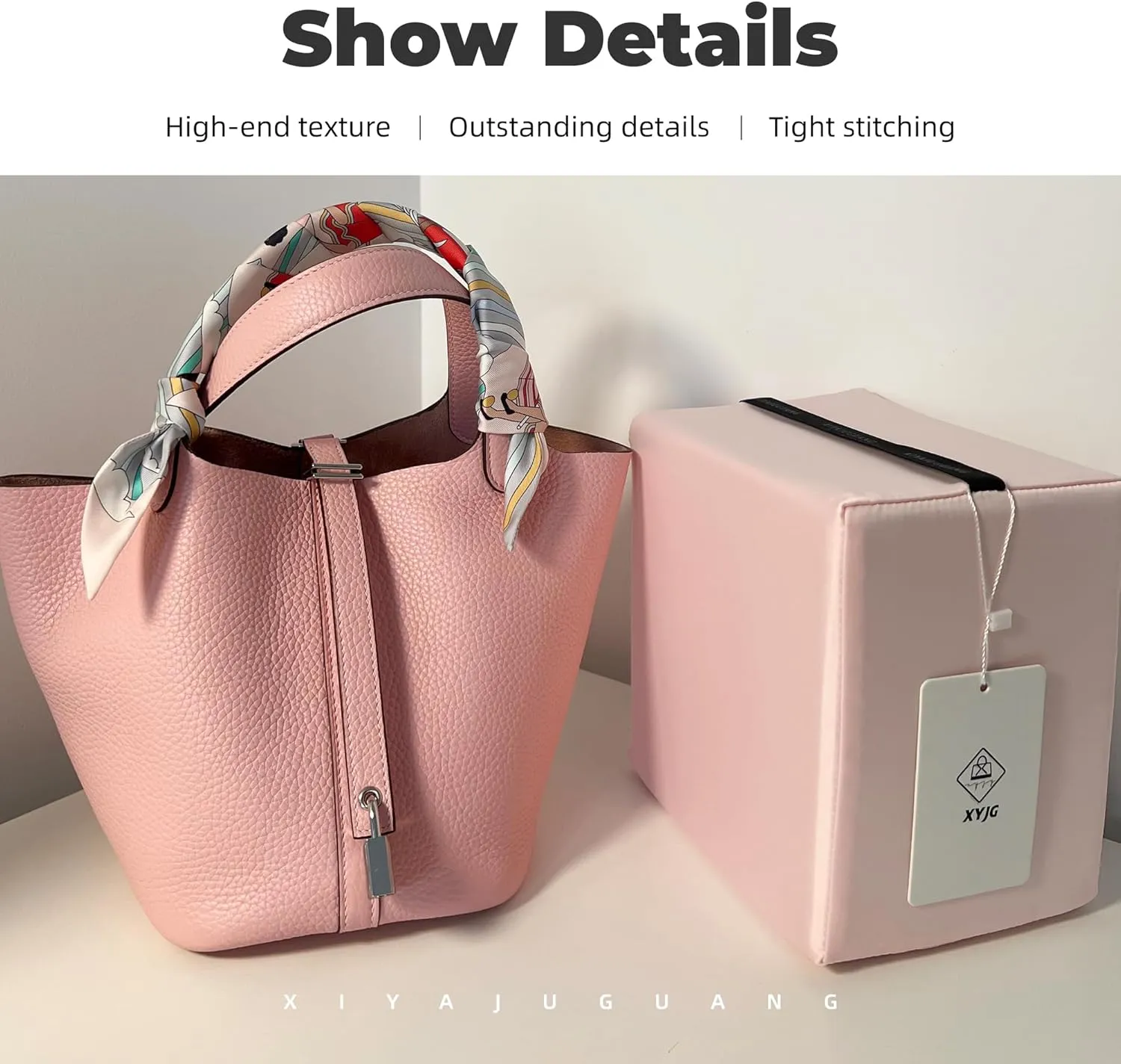Pillow Luxury Bag Shaper Silky Smooth Insert for Handbagsfit Picotin 14/18/22/26 Bags, Keep Bag Shape(PC 18,Pink)
