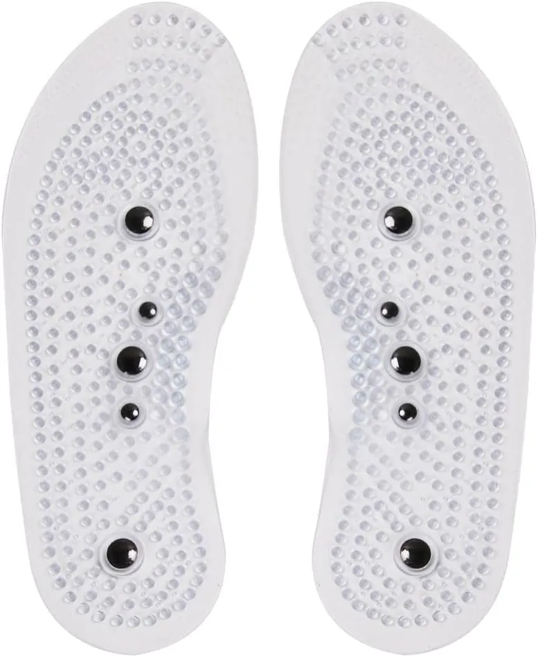 pistro 1 Pair of Foot Massage Shoes, Insoles, Cushion Insert Pads for Women and Men - S