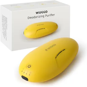 Portable Air Purifier - Ozone Odor Neutralizer, Versatile for Small Spaces Deodorization, Rechargeable, 30-Day Lasting