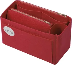 Purse Organizer, Felt Bag Organizer Insert Purse Organizer For LV Speedy, Neverfull, Tote, Handbag,Shaper 5 Sizes