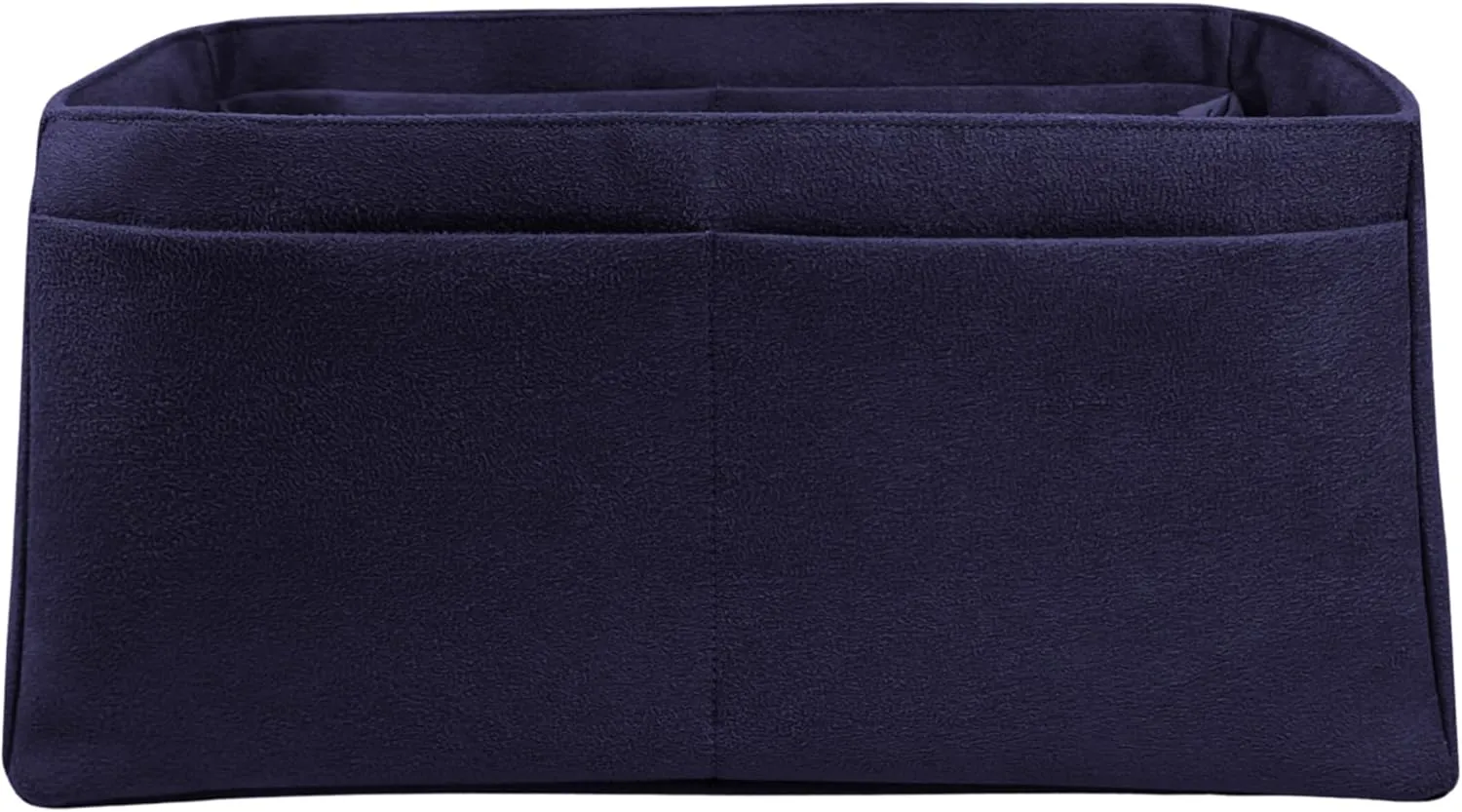 Purse Organizer Insert for Birkin 35, Bag Handbag, Faux Suede Fabric Soft and Smooth Lightweight Fits Perfectly Sturdy Gift Ideas for Women (Navy Blue SBK35)