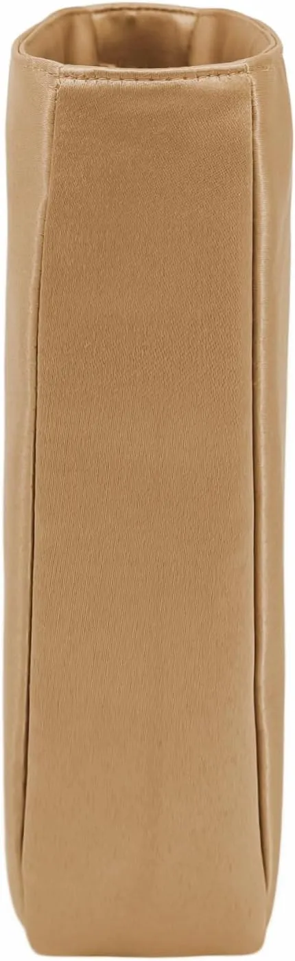 Purse Organizer Insert for Evelyne 16 TPM Handbag, Duchess Satin Fabric, Lightweight, Fits Perfectly, Sturdy, Hand Wash, Keep Its Shape Gift Ideas for Women (Gold E16)