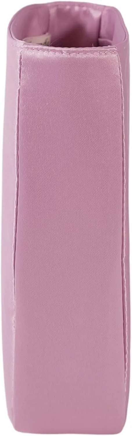 Purse Organizer Insert for Evelyne 16 TPM Handbag, Duchess Satin Fabric Smooth and silky texture Fits Perfectly Sturdy Gift Ideas for Women (Lotus Pink E16)