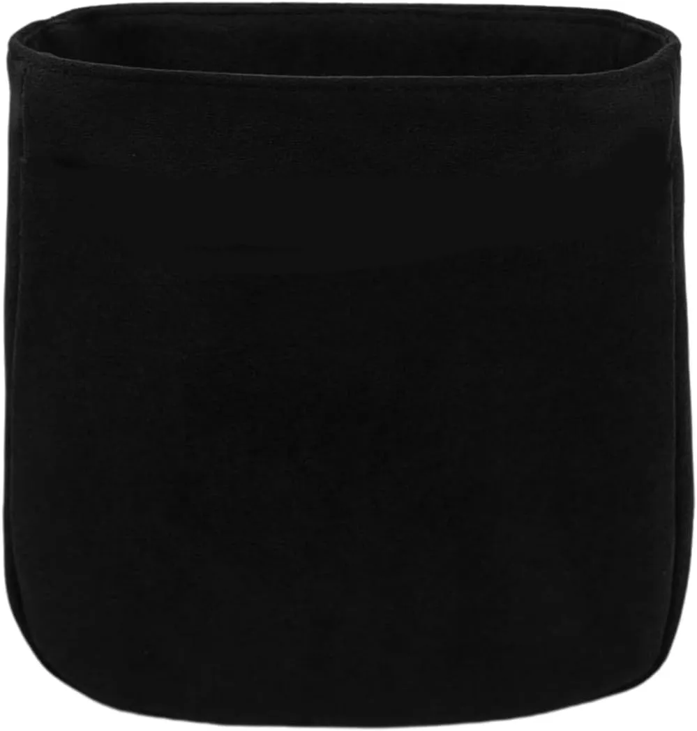 Purse Organizer Insert for Evelyne 16 TPM Handbag, Faux Suede Fabric, Lightweight, Fits Perfectly, Sturdy, Hand Wash, Keep Its Shape Gift Ideas for Women (Black SE16)