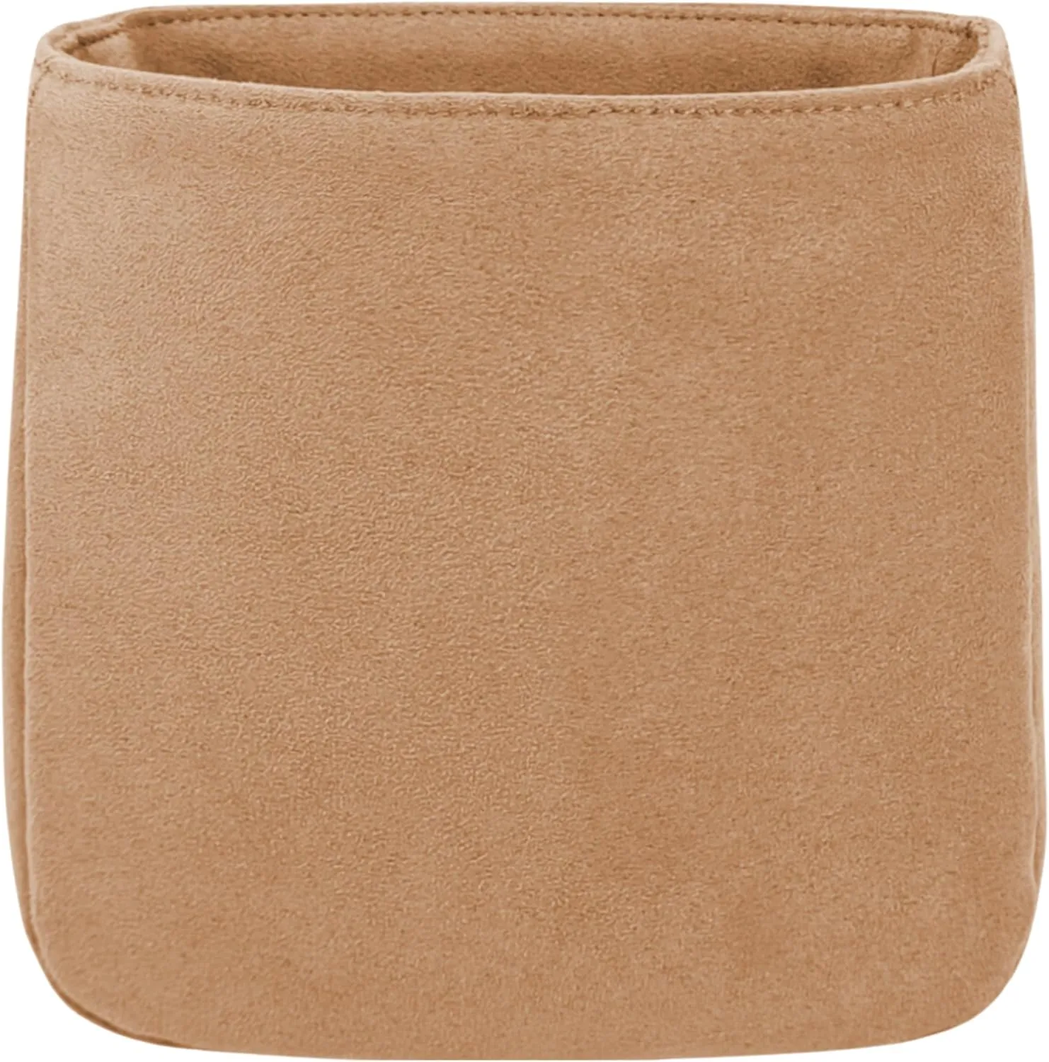 Purse Organizer Insert for Evelyne 16 TPM Handbag, Faux Suede Fabric, Lightweight, Fits Perfectly, Sturdy, light weight, Gift for Women (Gold SE16)