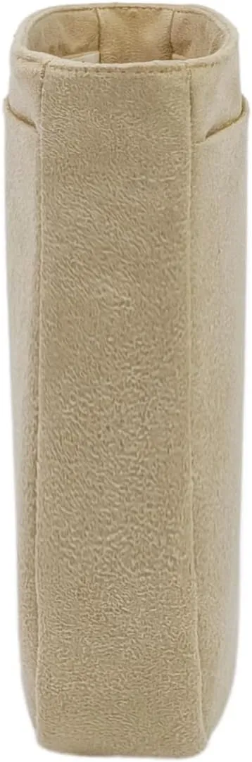 Purse Organizer Insert for Evelyne 16 TPM Handbag, Faux Suede Soft and Smooth Lightweight Fits Perfectly Sturdy Hand Wash Keep Its Shape Gift Ideas for Women (Light Beige SE16)