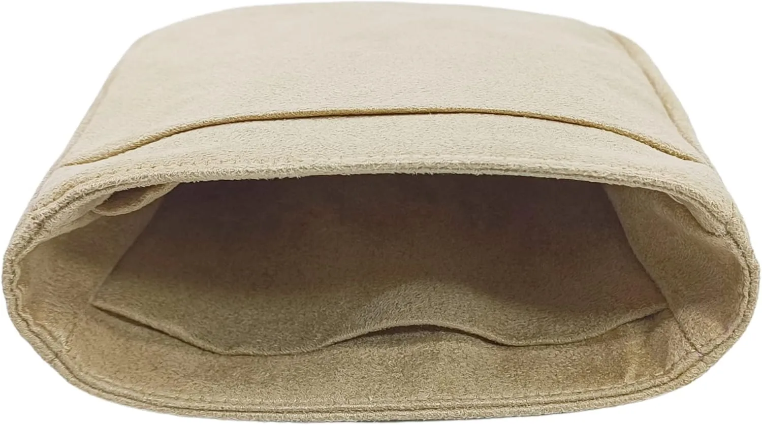 Purse Organizer Insert for Evelyne 16 TPM Handbag, Faux Suede Soft and Smooth Lightweight Fits Perfectly Sturdy Hand Wash Keep Its Shape Gift Ideas for Women (Light Beige SE16)