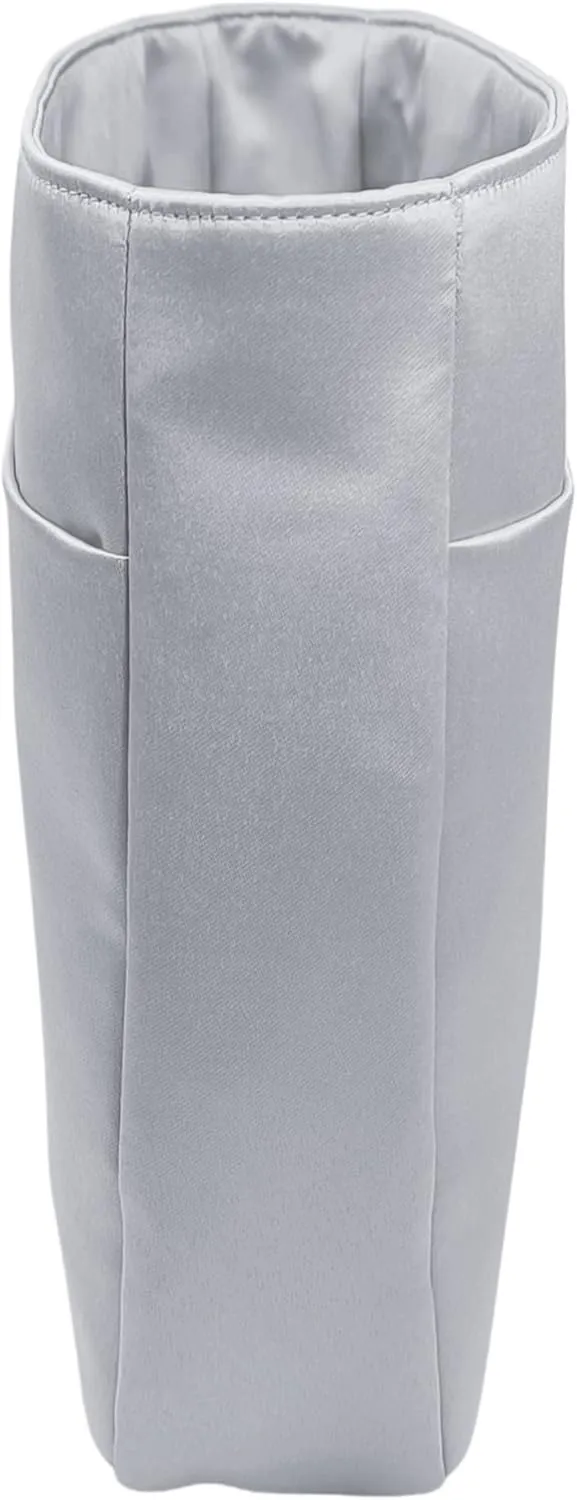 Purse Organizer Insert for Evelyne 29 PM Handbag, Duchess Satin Fabric, Lightweight, Fits Perfectly, Sturdy, Hand Wash, Keep Its Shape Gift Ideas for Women (Blue Gray E29S)
