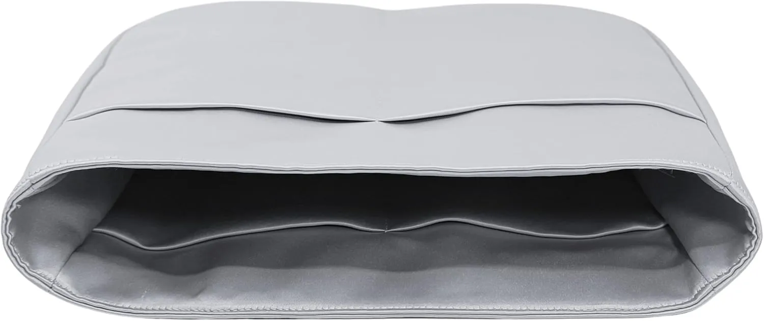 Purse Organizer Insert for Evelyne 29 PM Handbag, Duchess Satin Fabric, Lightweight, Fits Perfectly, Sturdy, Hand Wash, Keep Its Shape Gift Ideas for Women (Blue Gray E29S)