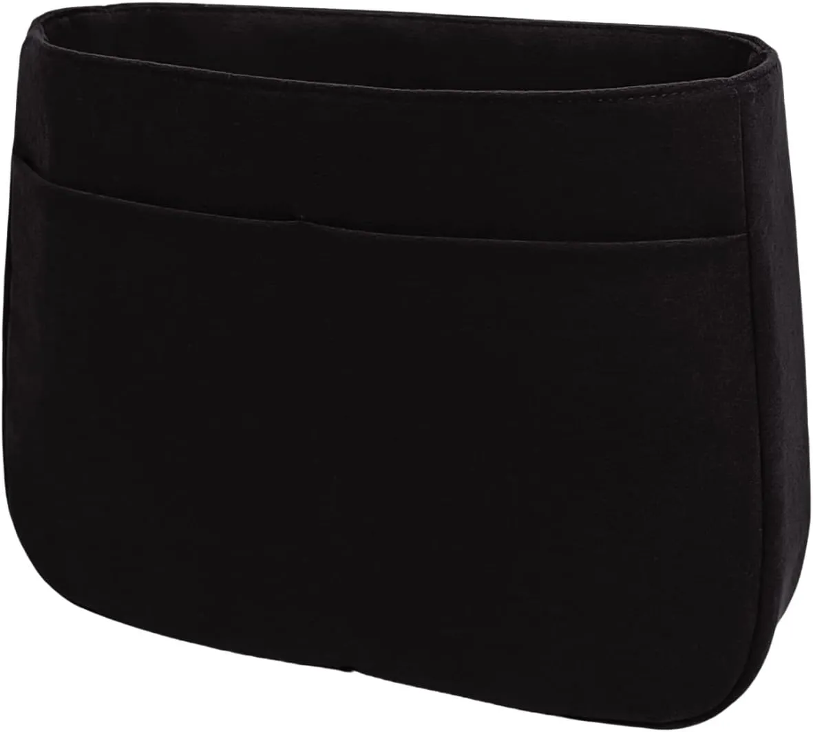 Purse Organizer Insert for Evelyne 29 PM Handbag, Faux Suede Fabric, Lightweight, Fits Perfectly, Sturdy, Hand Wash, Keep Its Shape Gift Ideas for Women (Black E29S)