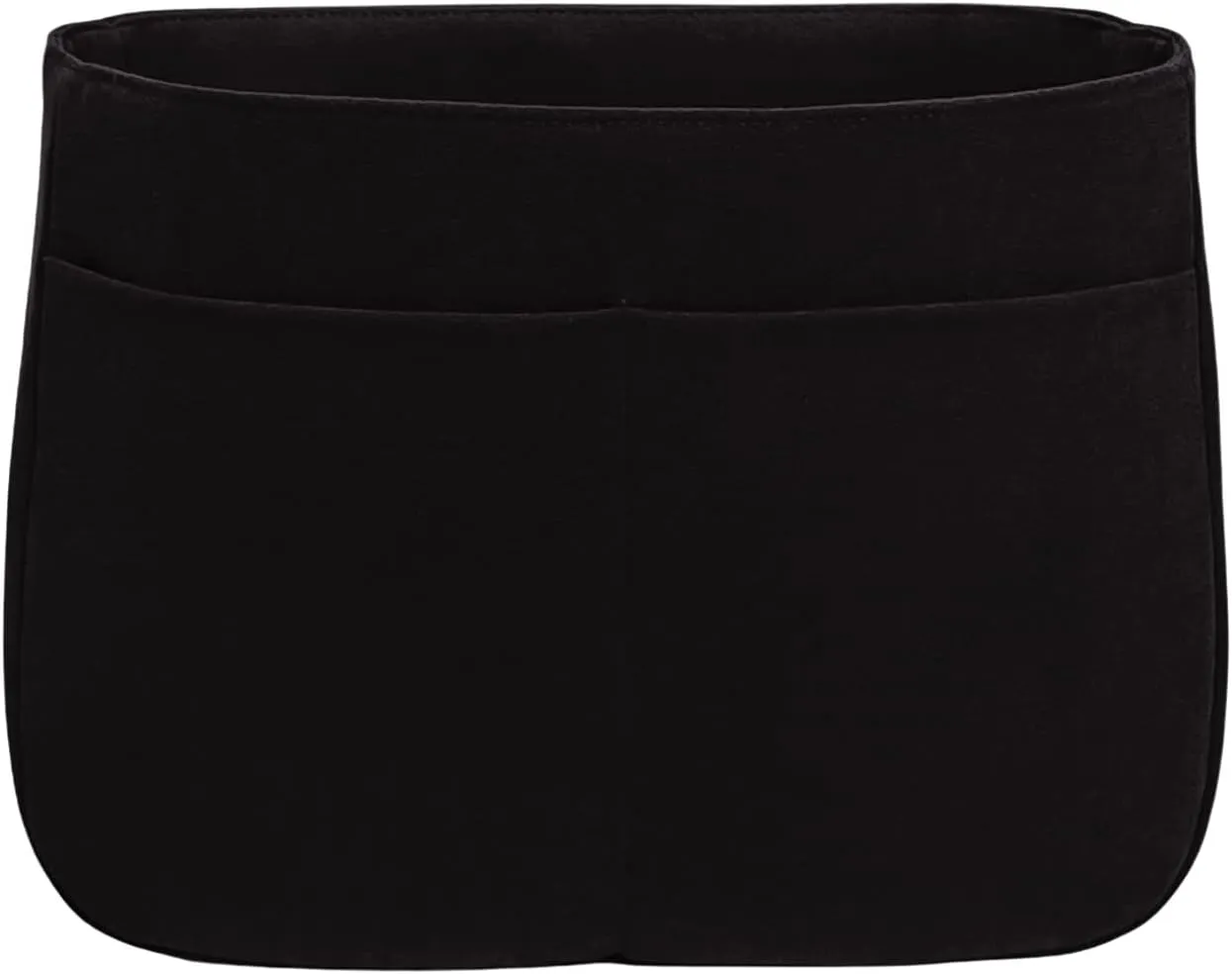 Purse Organizer Insert for Evelyne 29 PM Handbag, Faux Suede Fabric, Lightweight, Fits Perfectly, Sturdy, Hand Wash, Keep Its Shape Gift Ideas for Women (Black E29S)