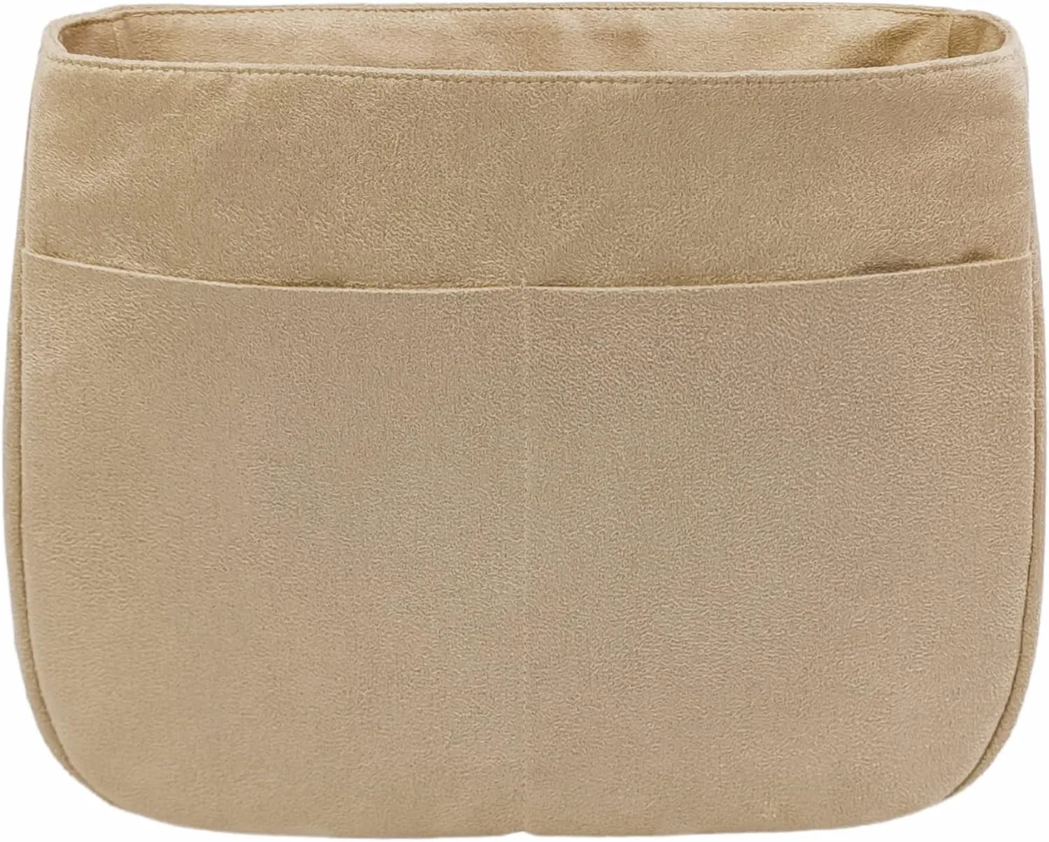 Purse Organizer Insert for Evelyne 29 PM Handbag, Faux Suede Fabric, Lightweight, Fits Perfectly, Sturdy, Hand Wash, Keep Its Shape Gift Ideas for Women (Light Beige E29S)