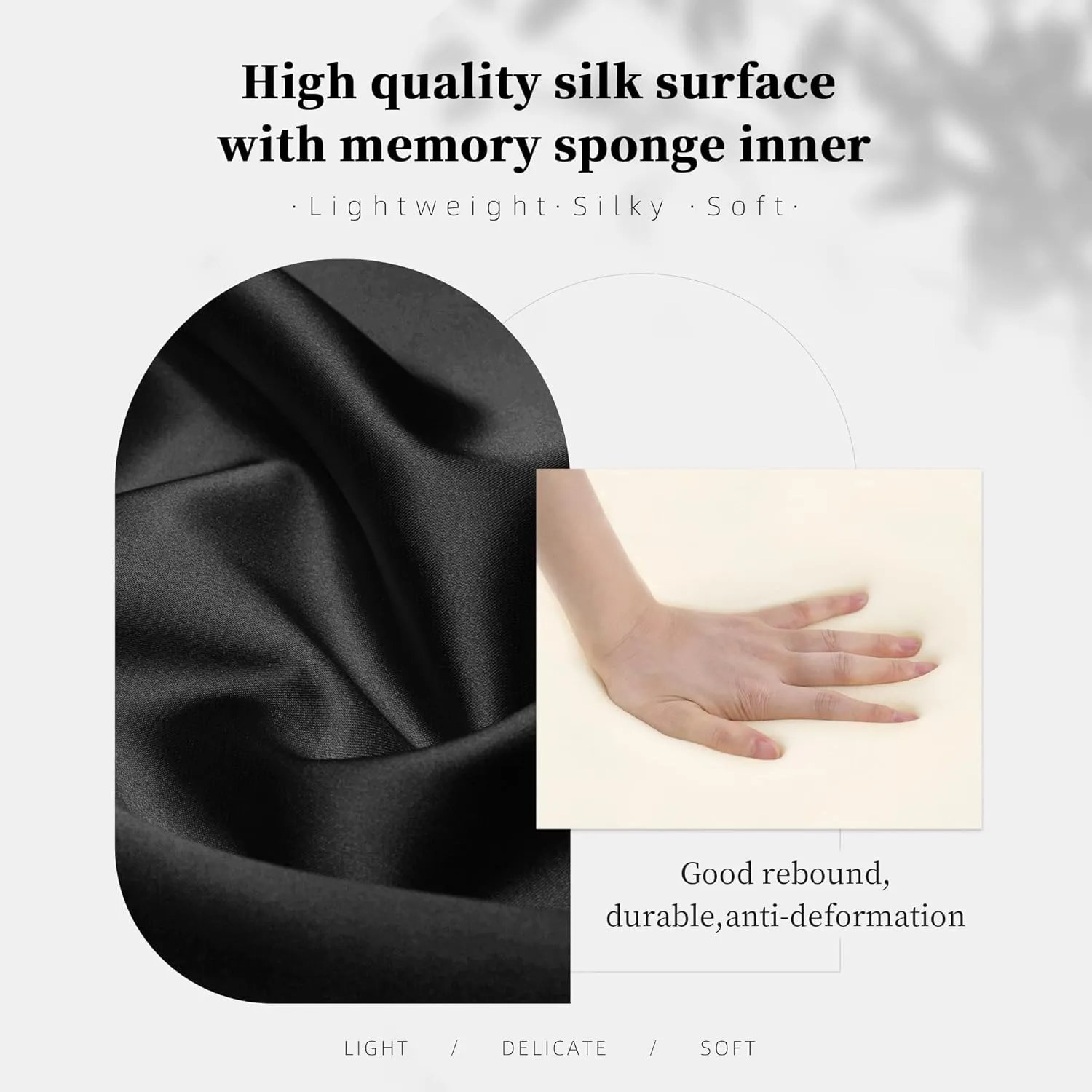 Purse Pillow Inserts for Jumbo Classic Handbag, Memory Foam Pillows for Chanel Classic Flap Bag, Lightweight Purse Inserts to Keep Shape (Black, CF jumbo)