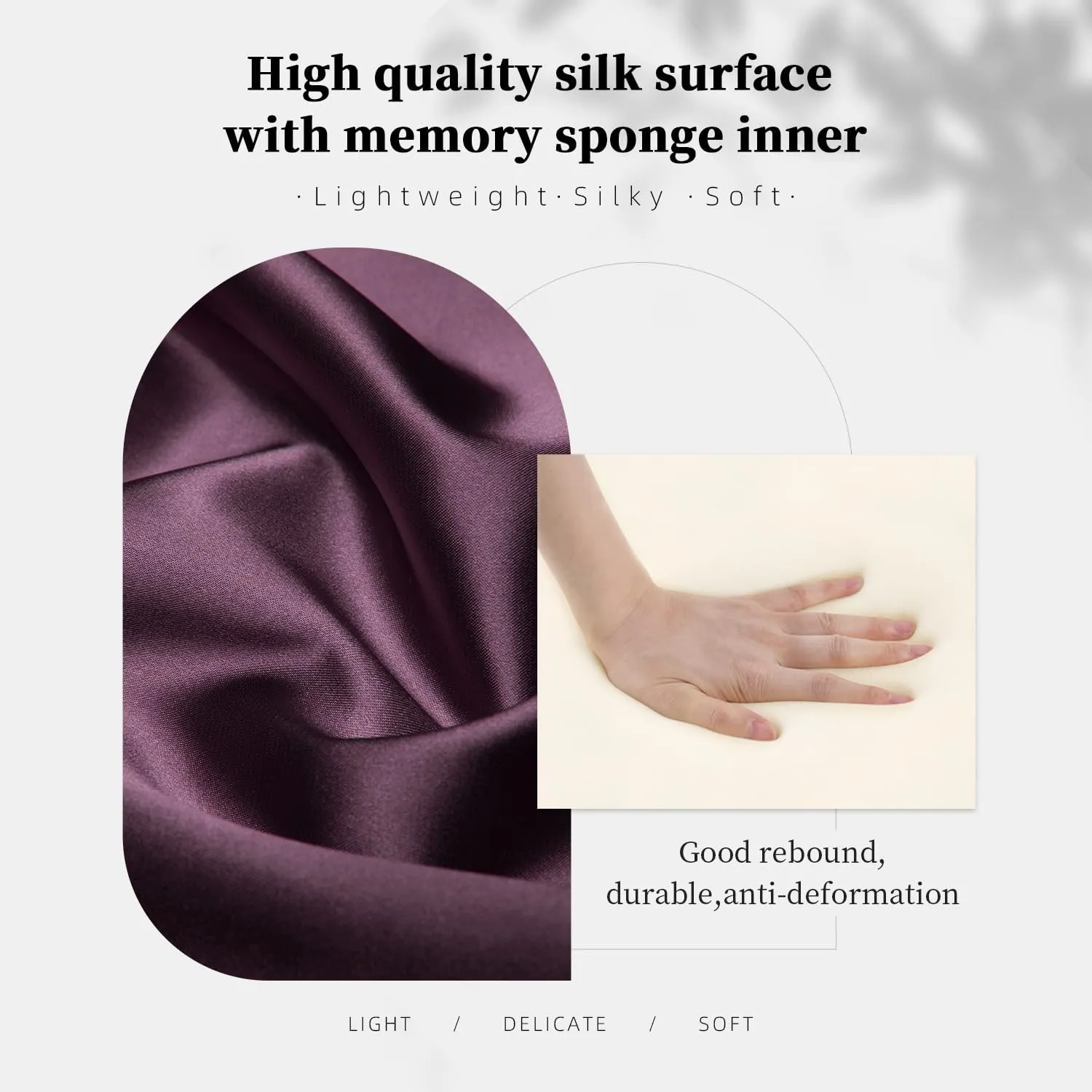 Purse Shaper Pillow Insert for Chanel Flap Bags, Luxury Bag Shaper with Lightweight Satin, Fits Chanel Classic Flap Mini 20, Satin Surface with Memory Foam Inner (Cassis, CF Mini)