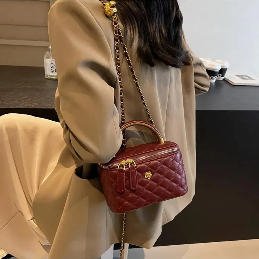 Quilted Leather Crossbody bags for Women