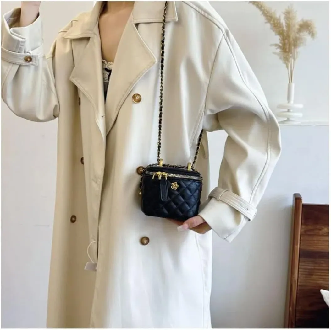Quilted Leather Crossbody bags for Women