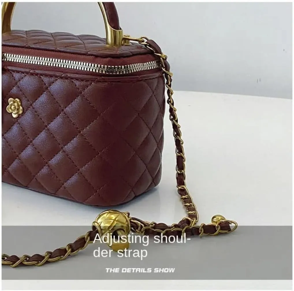 Quilted Leather Crossbody bags for Women
