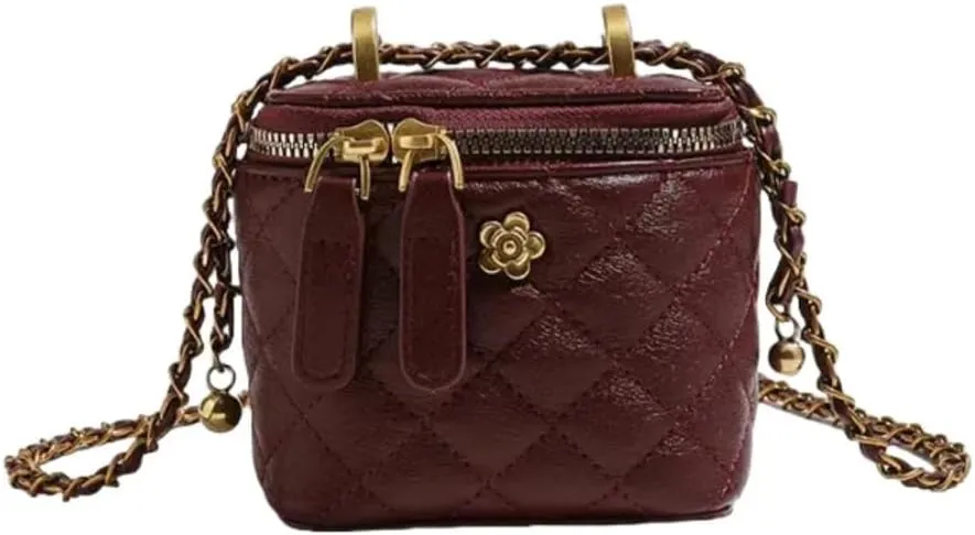 Quilted Leather Crossbody bags for Women