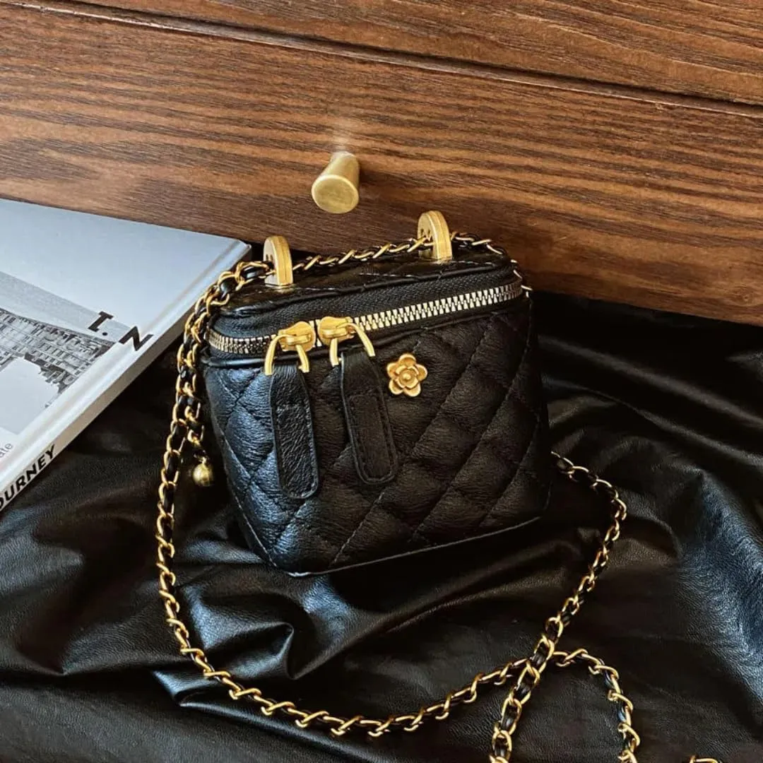 Quilted Leather Crossbody bags for Women