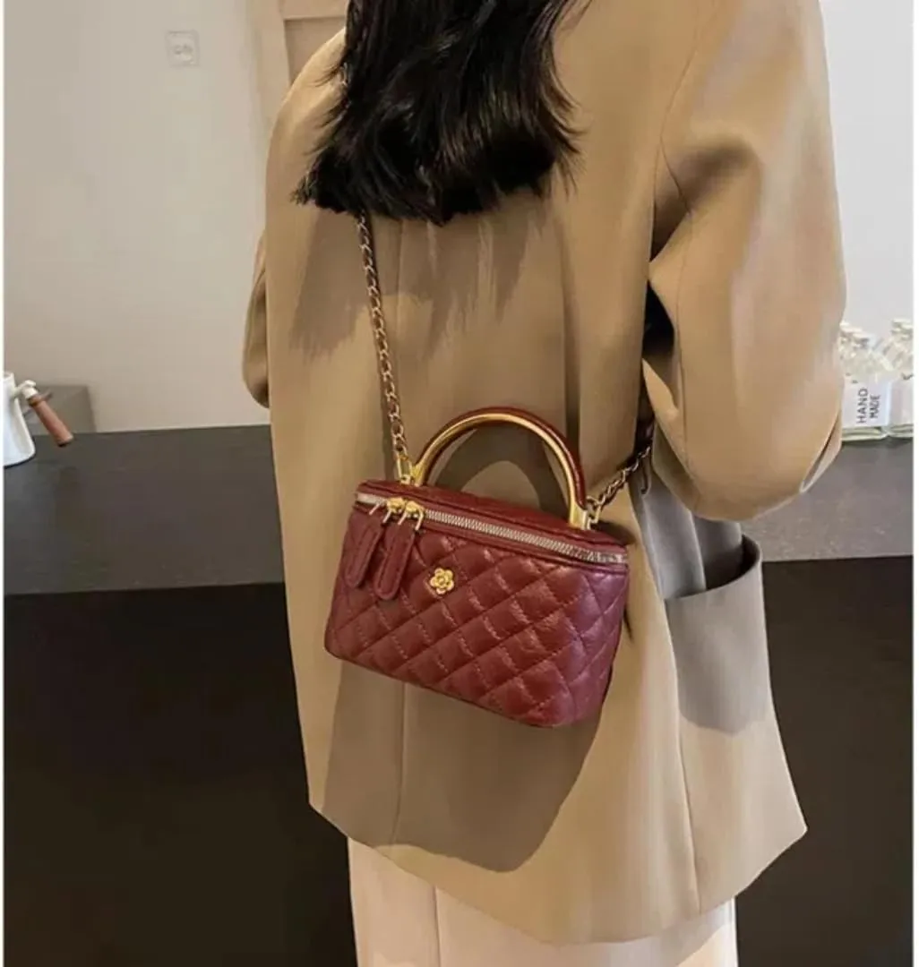 Quilted Leather Crossbody bags for Women