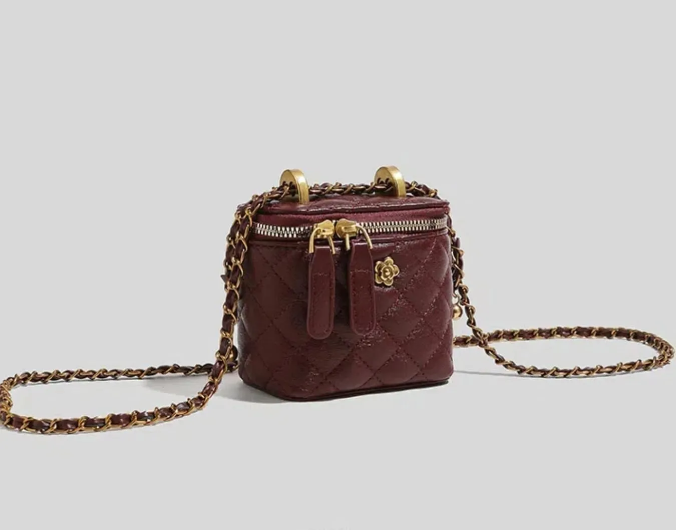Quilted Leather Crossbody bags for Women
