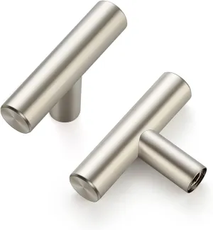 Ravinte 2'' Cabinet Handles Stainless Steel Satin Nickel Kitchen Cabinet Hardware Handles of Kitchen Cupboard Handles 10 Pack