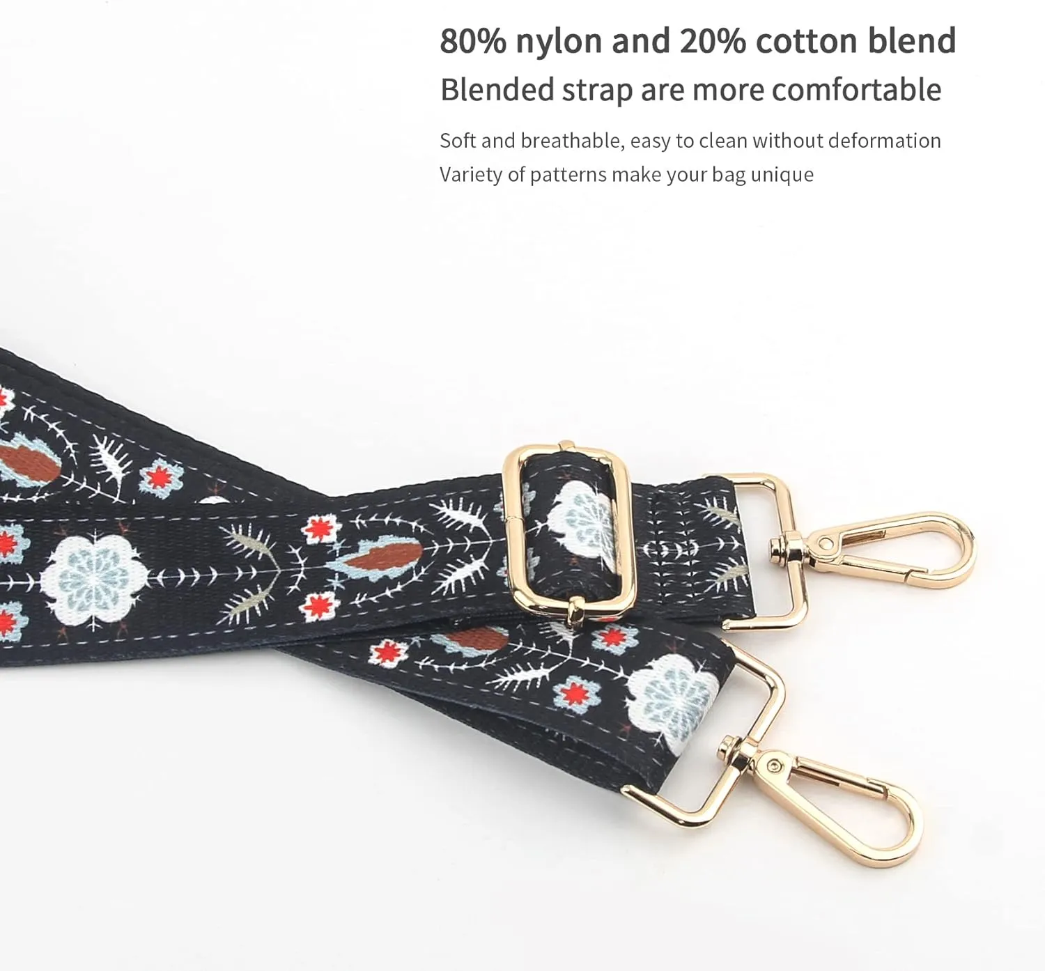 Replacement Purse Strap,Wide Adjustable Crossbody Straps for Handbags
