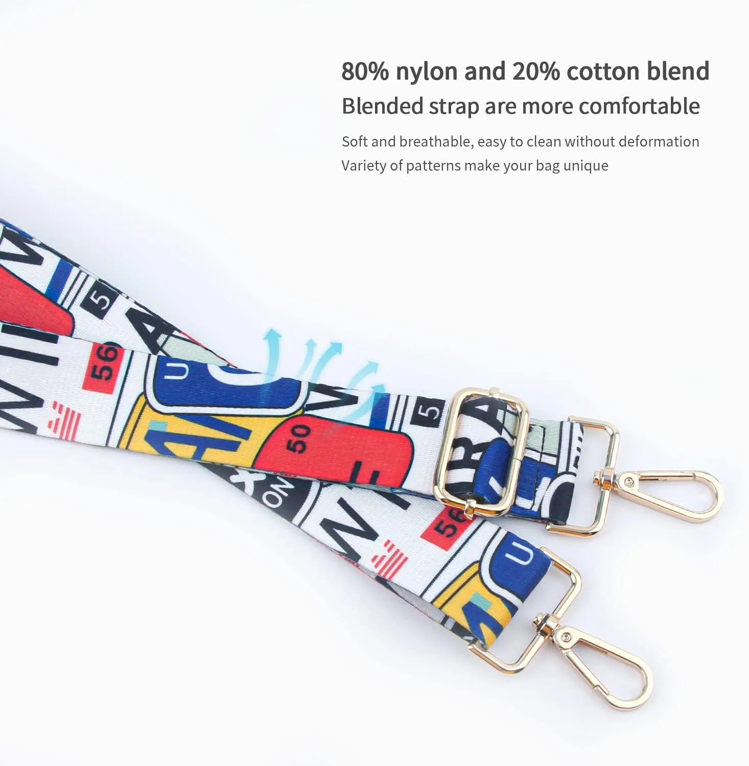 Replacement Purse Strap,Wide Adjustable Crossbody Straps for Handbags