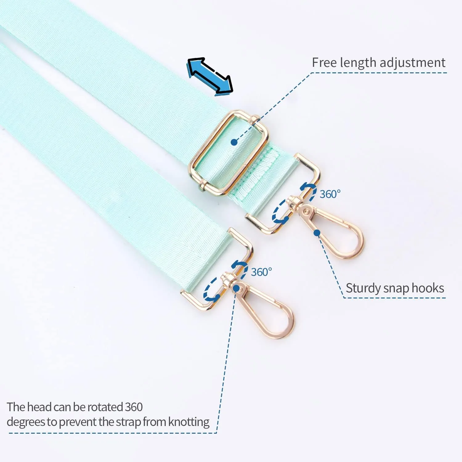 Replacement Purse Strap,Wide Adjustable Crossbody Straps for Handbags