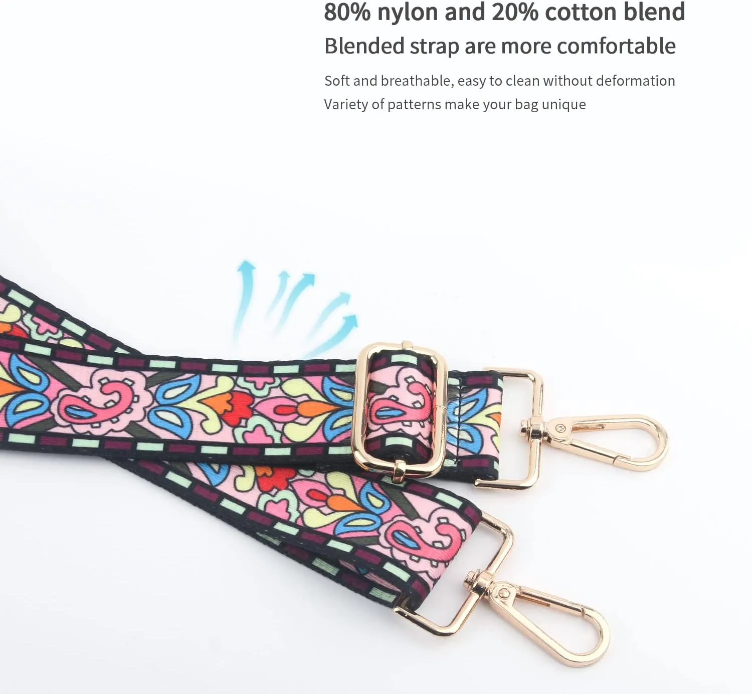 Replacement Purse Strap,Wide Adjustable Crossbody Straps for Handbags