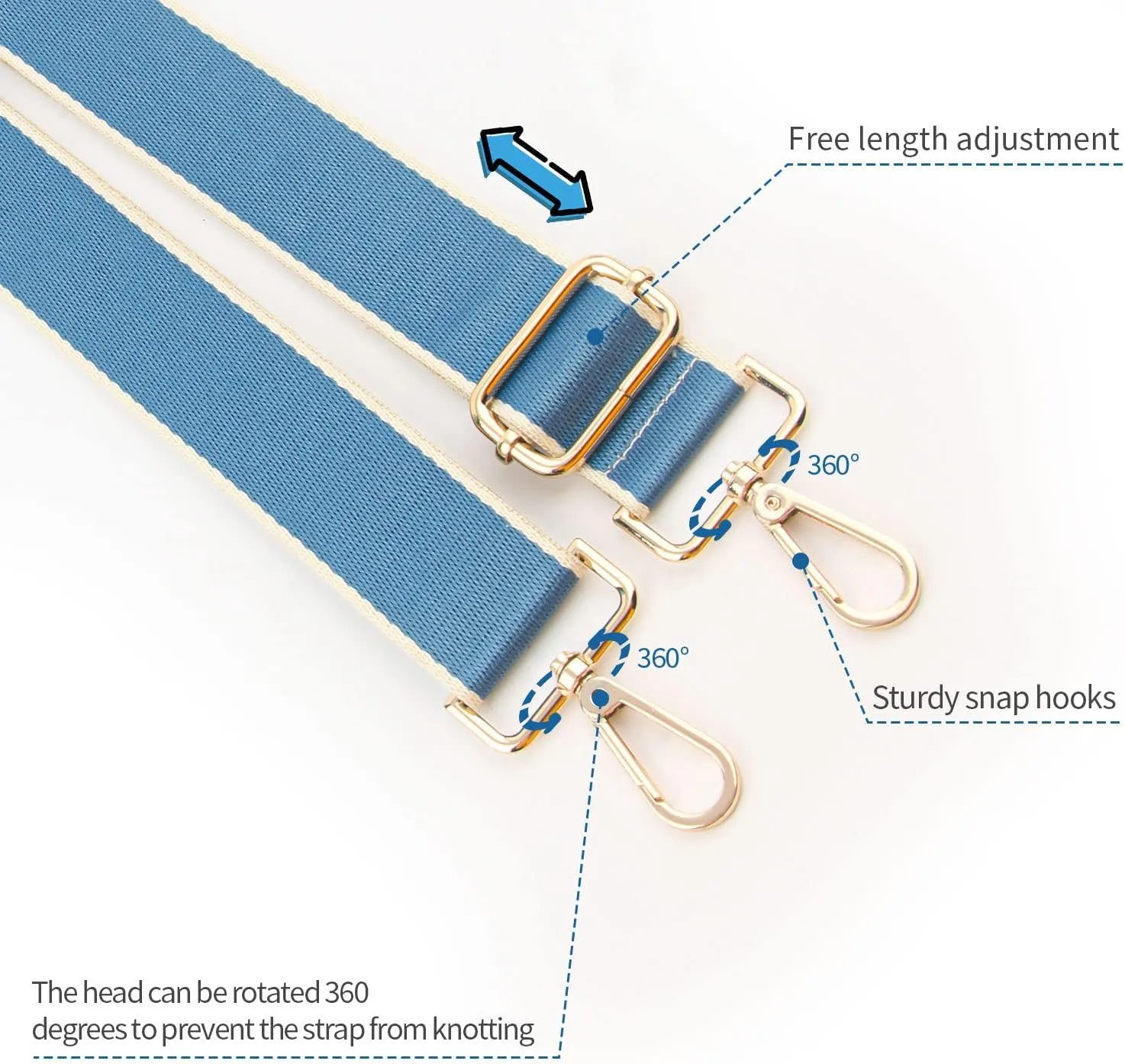 Replacement Purse Strap,Wide Adjustable Crossbody Straps for Handbags
