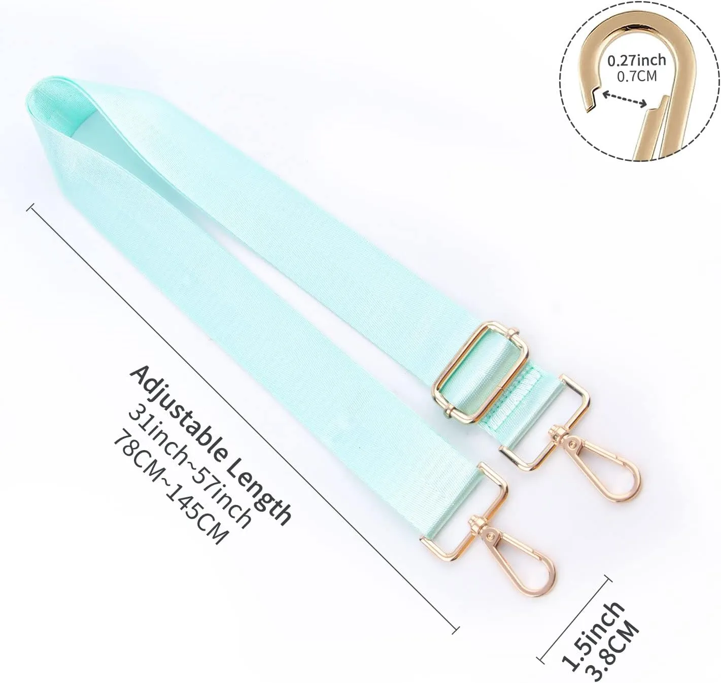Replacement Purse Strap,Wide Adjustable Crossbody Straps for Handbags