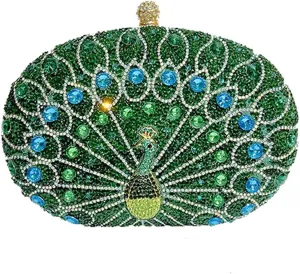Rhinestone Evening Clutch Purses for Women Evening Weddings Purses Crystal Diamond Glitter Sparkly Handbag