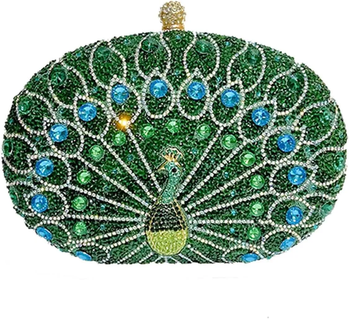 Rhinestone Evening Clutch Purses for Women Evening Weddings Purses Crystal Diamond Glitter Sparkly Handbag