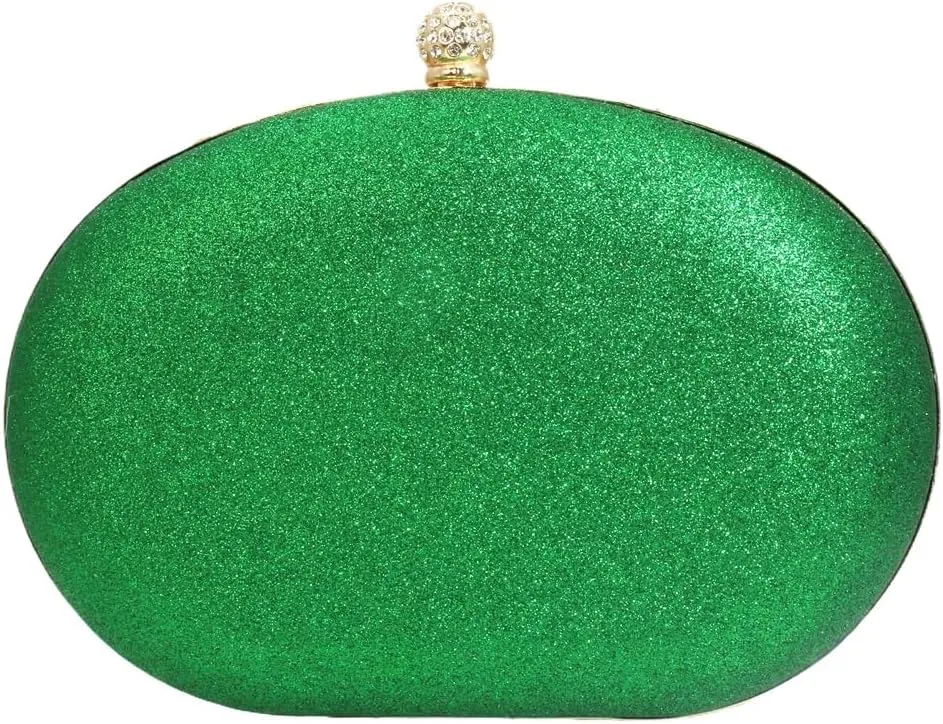 Rhinestone Evening Purses for Women Crystal Diamond Glitter Sparkly Handbag Elegant Shoulder Clutch
