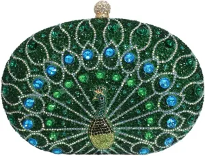 Rhinestone Evening Purses for Women Crystal Diamond Glitter Sparkly Handbag Elegant Shoulder Clutch