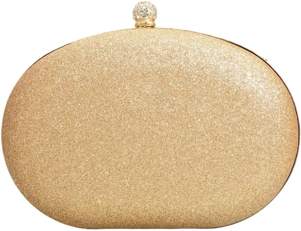 Rhinestone Evening Purses for Women Crystal Diamond Glitter Sparkly Handbag Elegant Shoulder Clutch