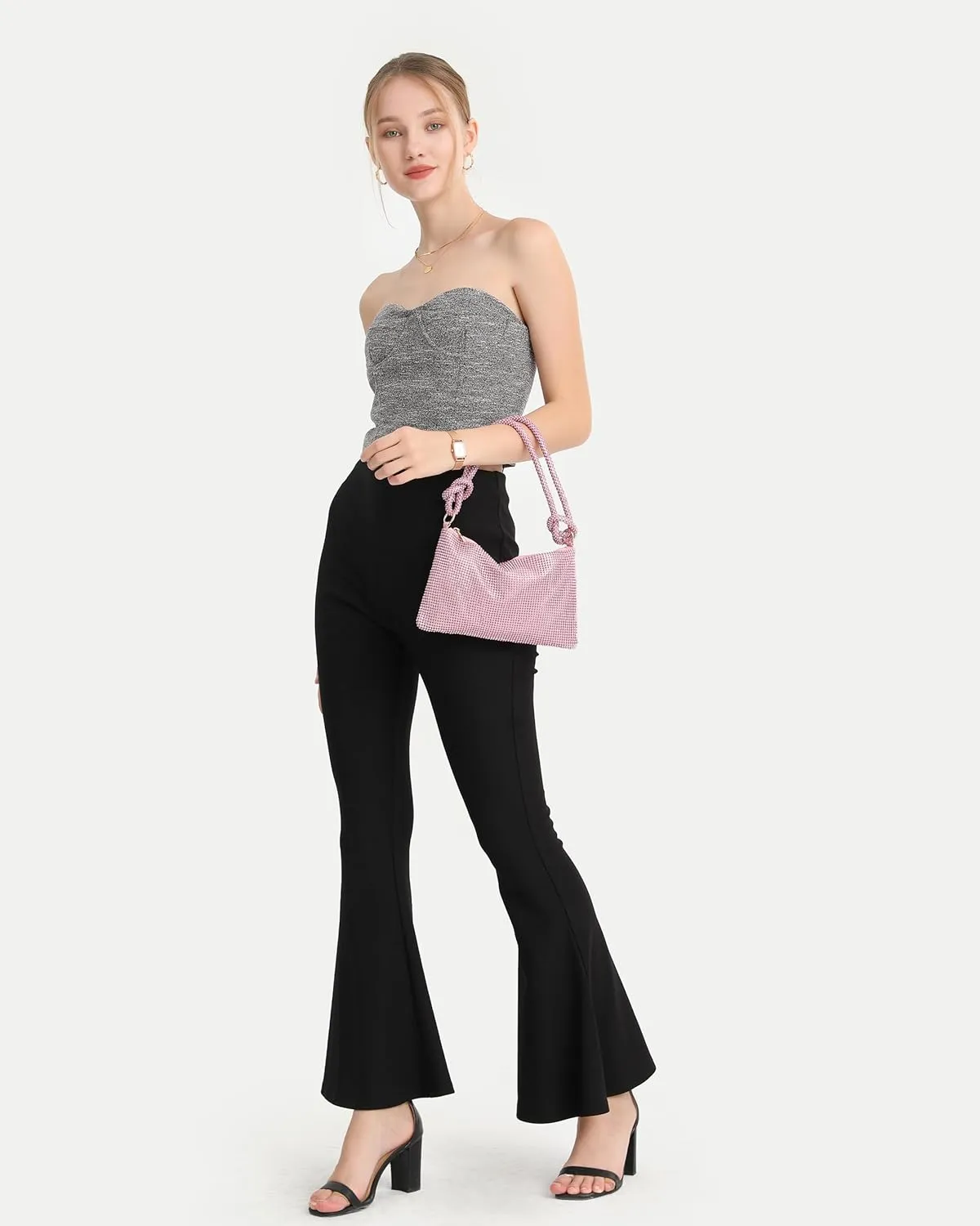 Rhinestone Purse for Women Evening Bag Glitter Sparkly Mini Handbags