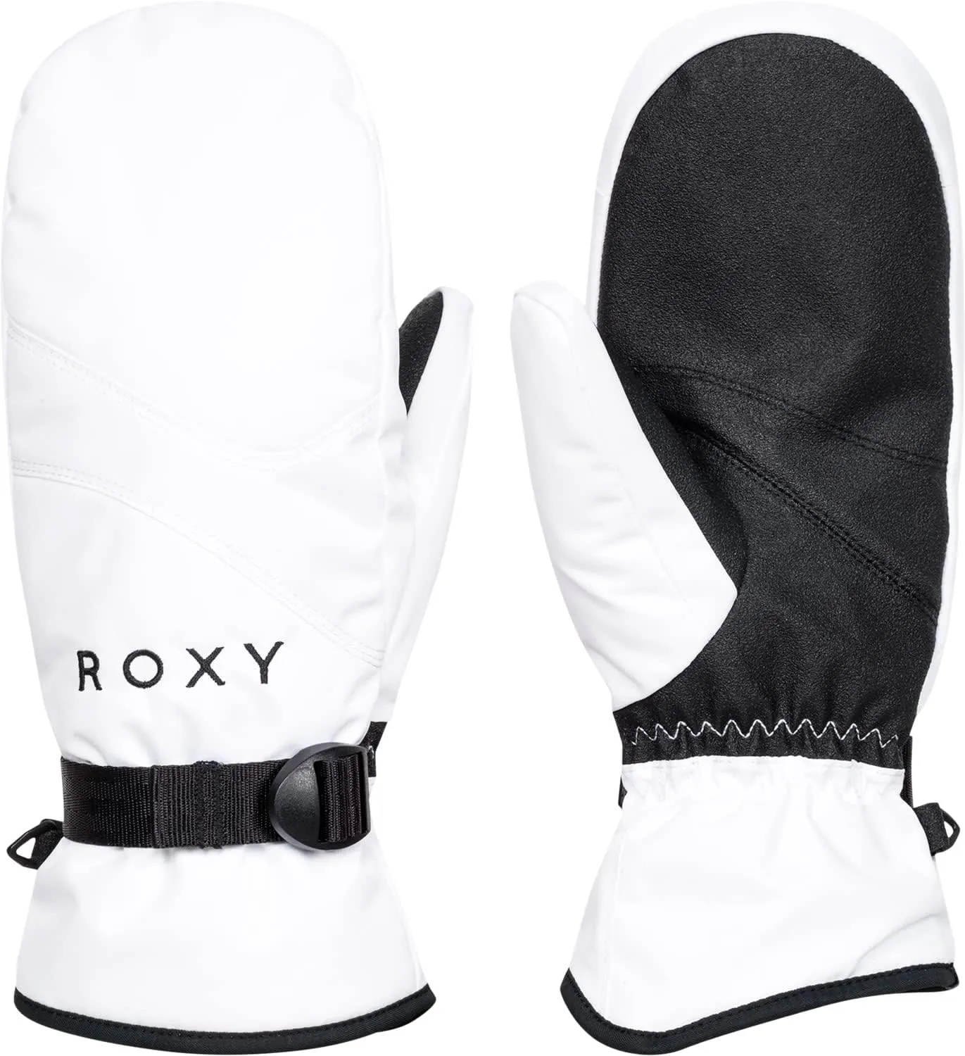 Roxy Women's Jetty Snowboard/Ski Mittens - Waterproof, Thermal Insulation, Adjustable Wrist Straps